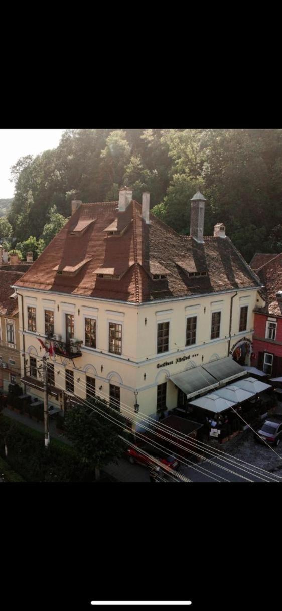 Pensiunea Gasthaus Alte Post Sighisoara Ngoại thất bức ảnh