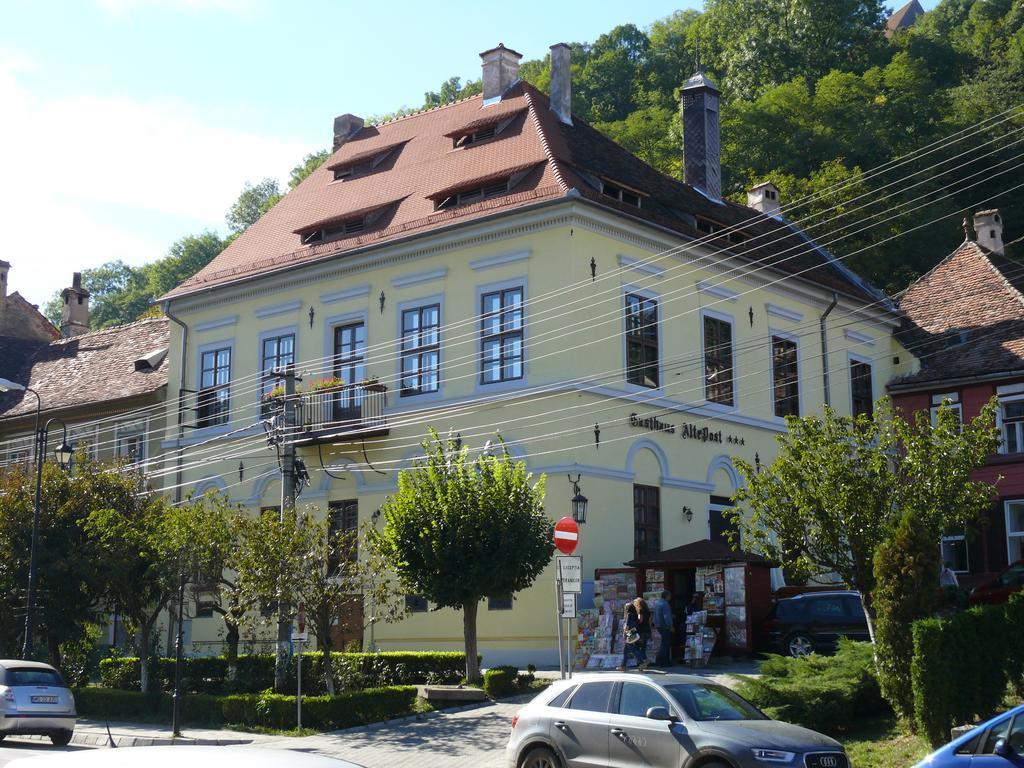 Pensiunea Gasthaus Alte Post Sighisoara Ngoại thất bức ảnh